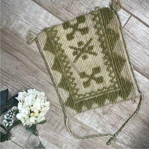 Vintage 1860’s Hand Woven Purse
